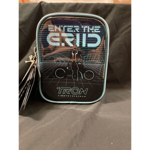 ****SOLD****NWT - Loungefly Disney Parks Tron Crossbody Bag Black Blue